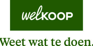 Welkoop logo groen PMS Coated pay-off
